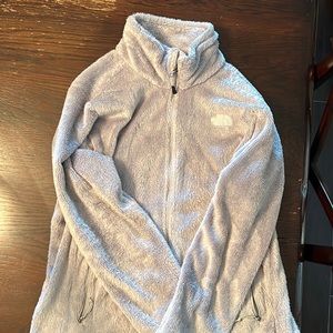 North Face Gray fleece